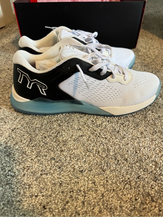 Brand New TYR CTX-1 Trainer White & Light Blue Men’s size 11 main image 6